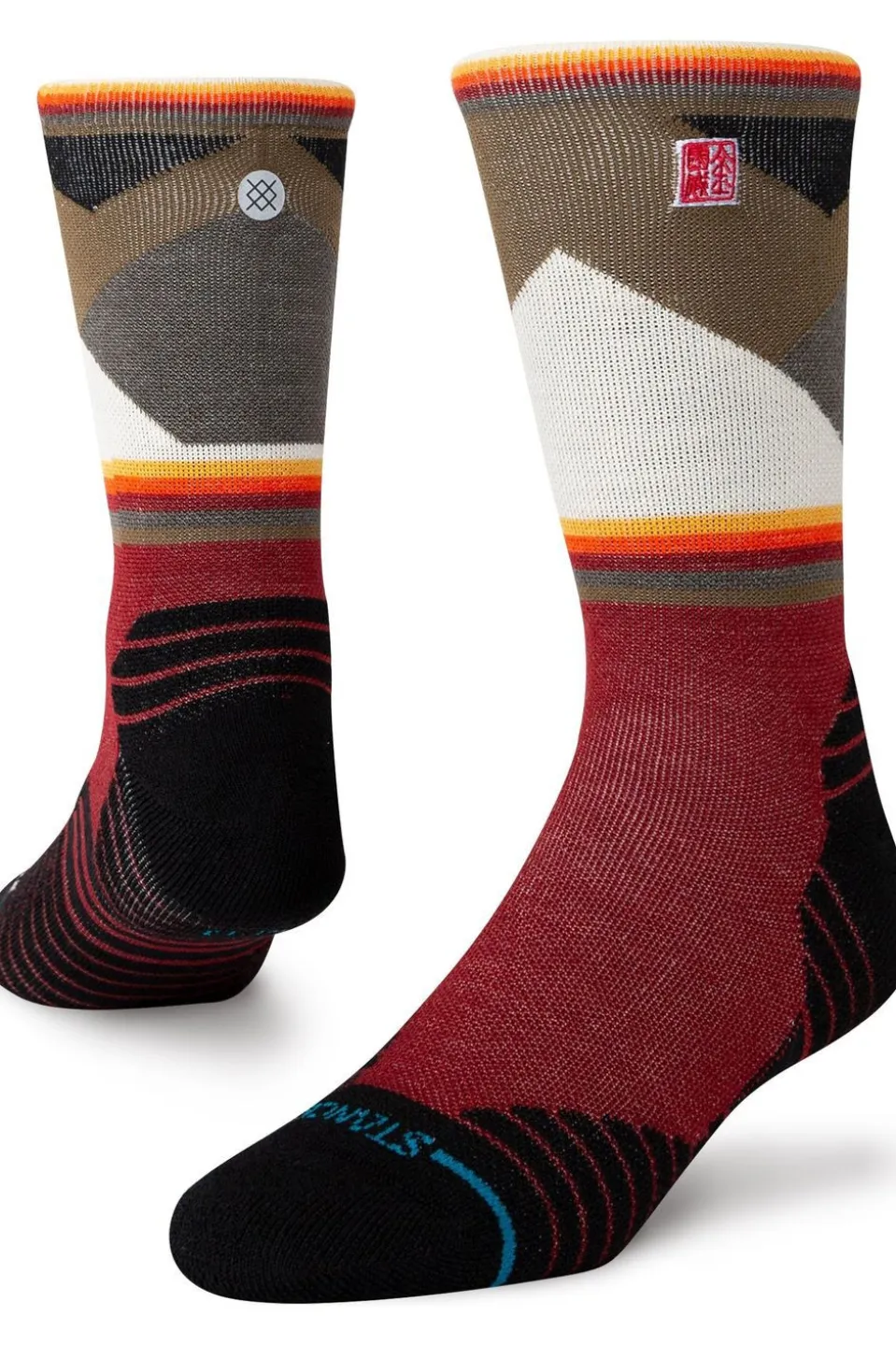 Stance Wandelsokken Jimmy Chin Mid Wool Crew