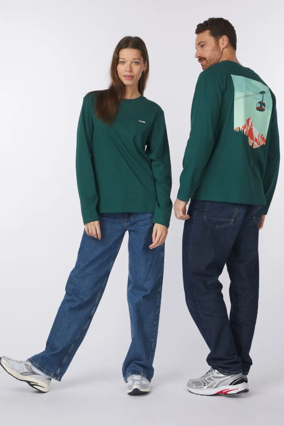STRØM T-Shirt Cable Car