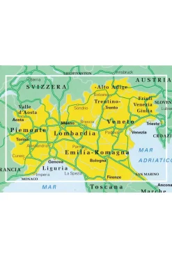 TCI Kaart Italië Noord 1 Tci