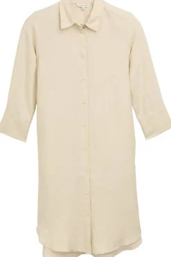 Tom Tailor Jurk Dress Shirt Linen