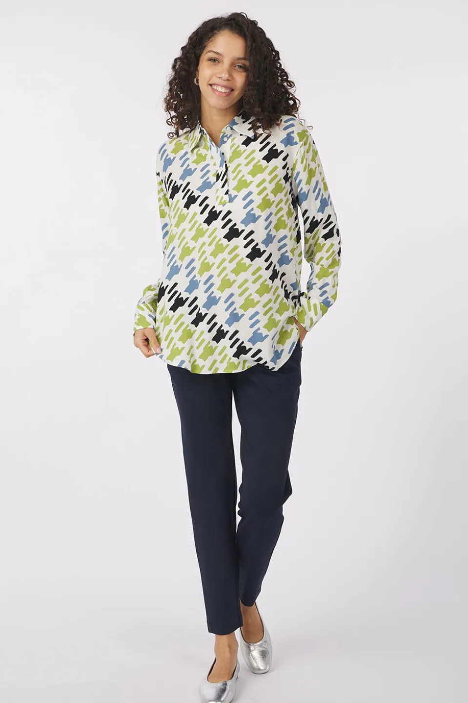 Tom Tailor Polo Printed Longstyle Blouse