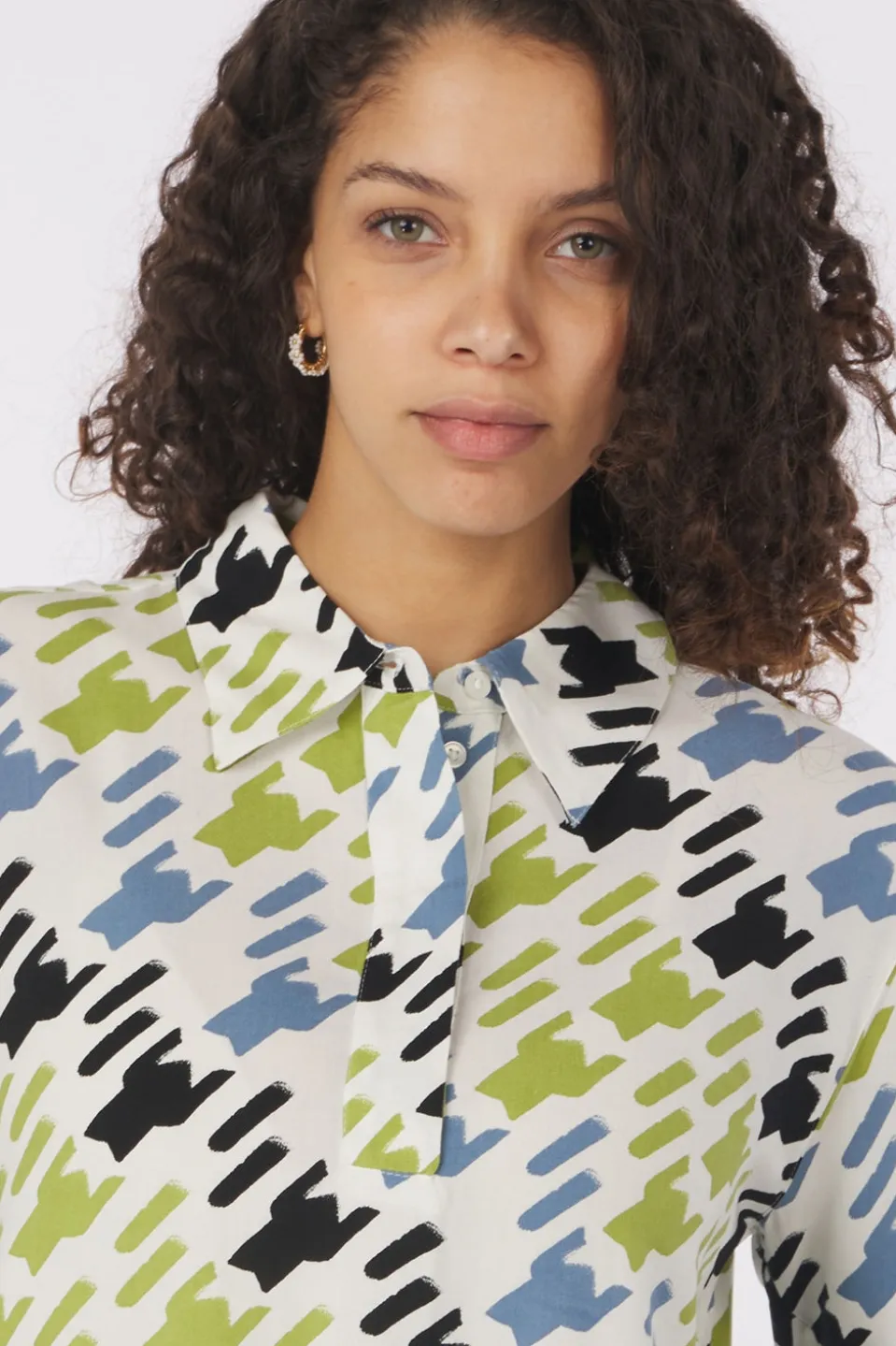 Tom Tailor Polo Printed Longstyle Blouse