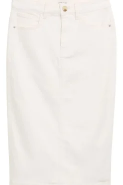 Tom Tailor Rok Skirt Denim White