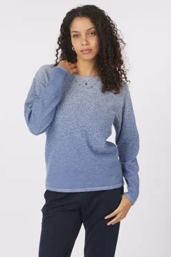 Tom Tailor Trui Knit Degrade Boatneck