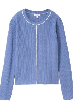 Tom Tailor Trui Knit Pullover With Tipping