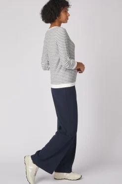 Tom Tailor Trui Stripe Jacquard Sweatshirt