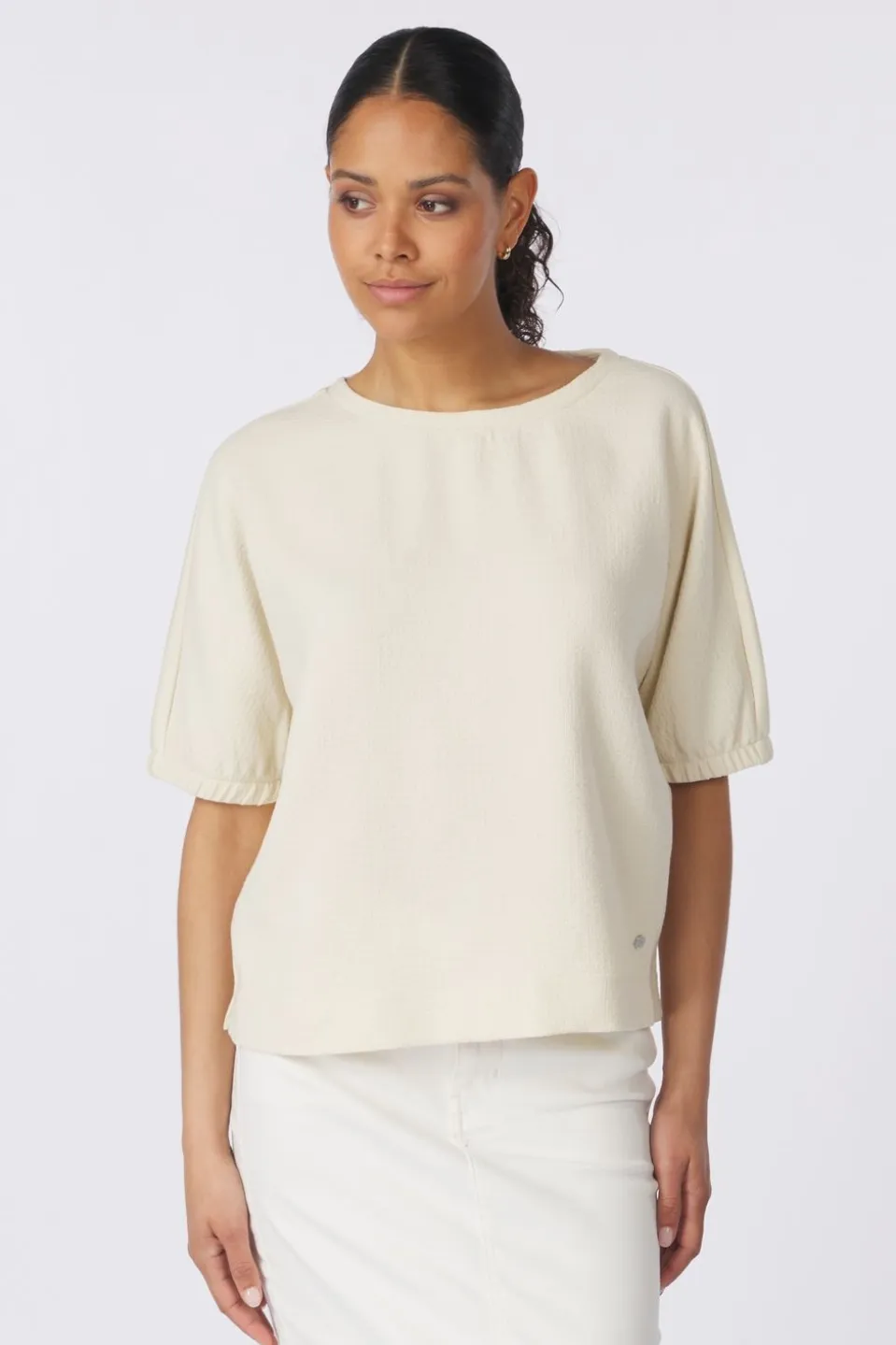 Tom Tailor Trui Sweatshirt Fabric Mix