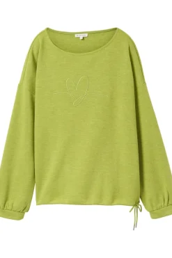 Tom Tailor Trui Sweatshirt With Embroidery