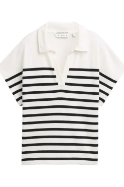 Tom Tailor Trui Sweatshirt Striped Polo