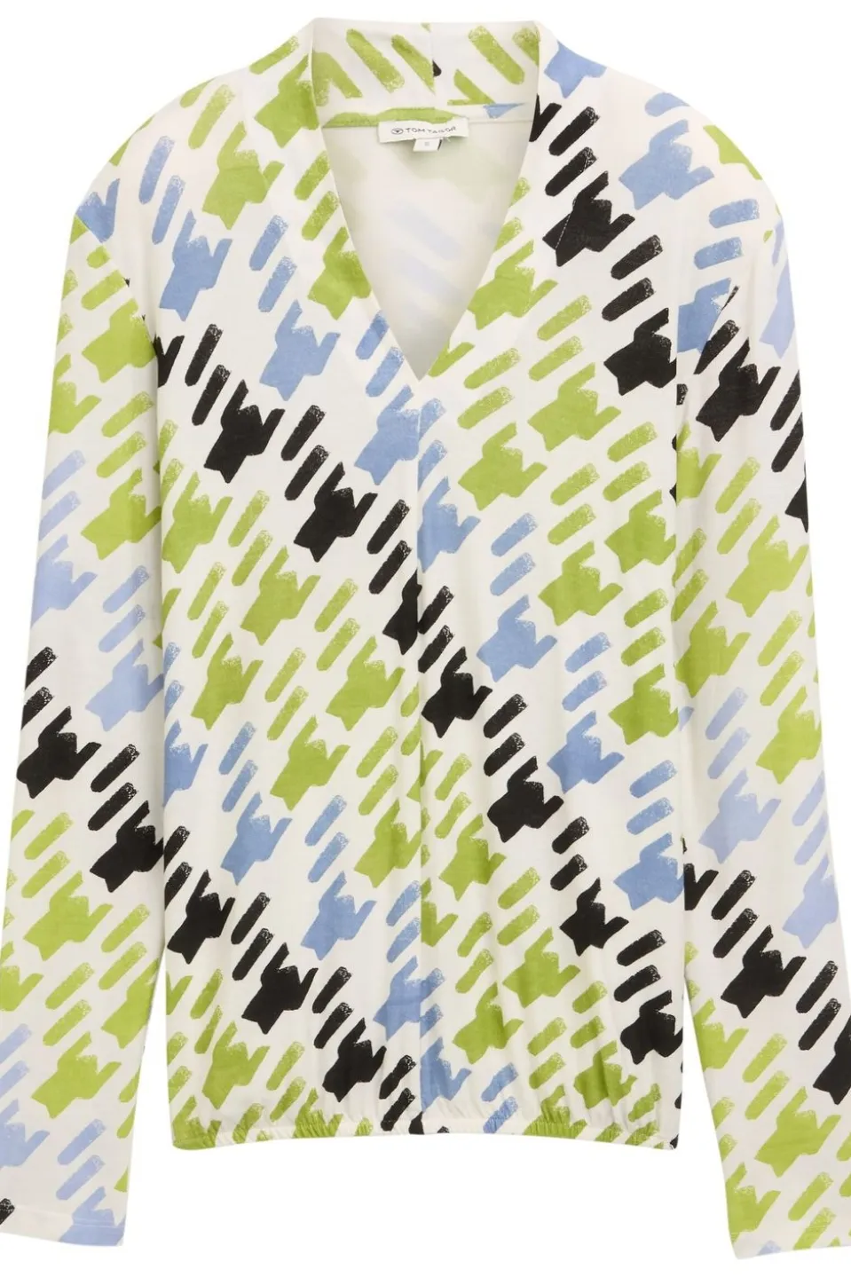 Tom Tailor T-Shirt T-Shirt V-Neck Alloverprinted