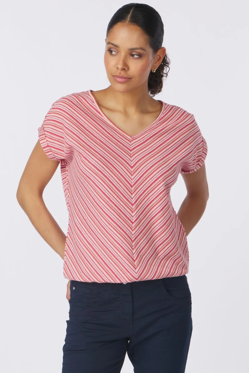 Tom Tailor T-Shirt T-Shirt Jaquard