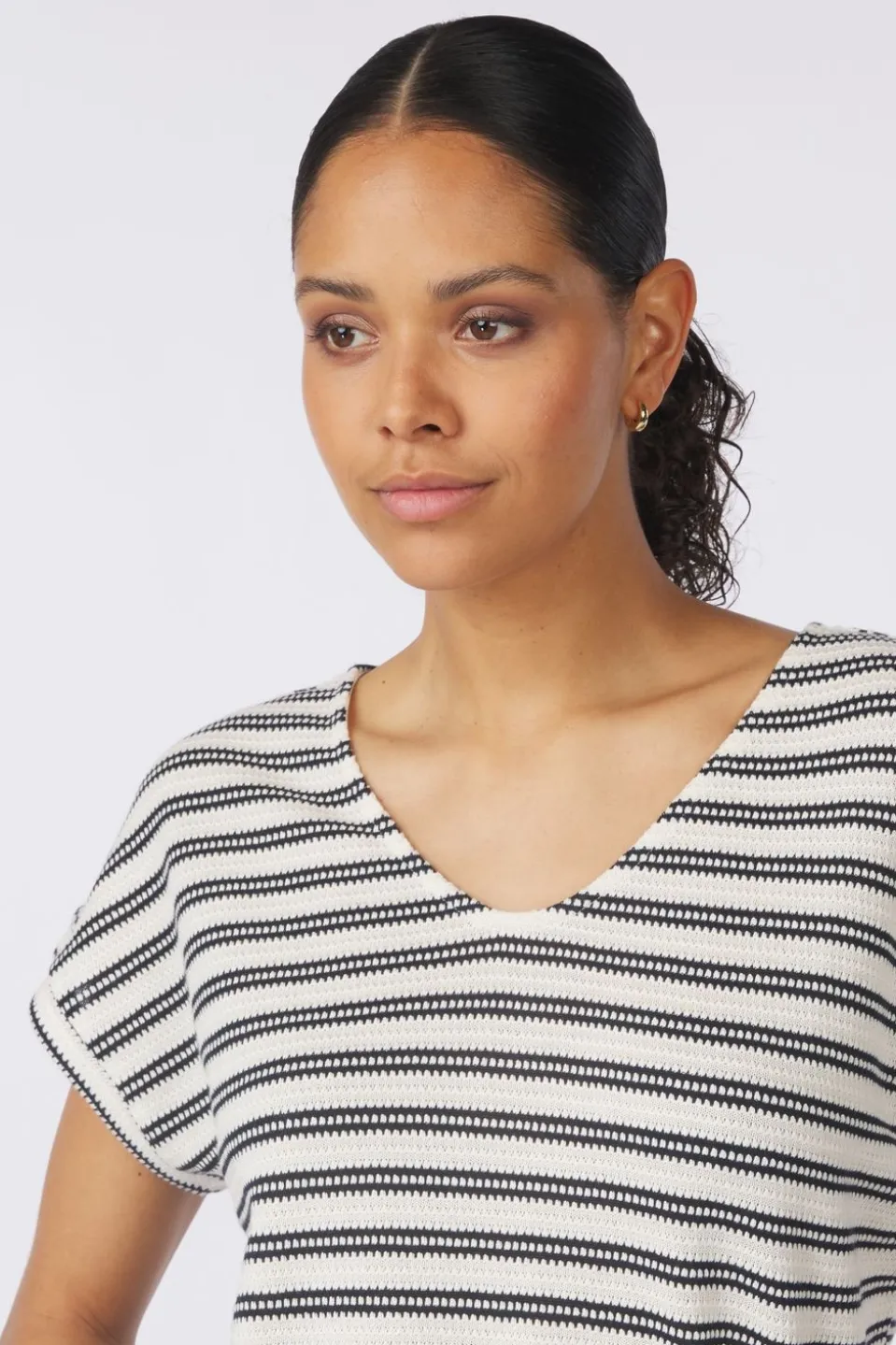 Tom Tailor T-Shirt T-Shirt Stripe Structure