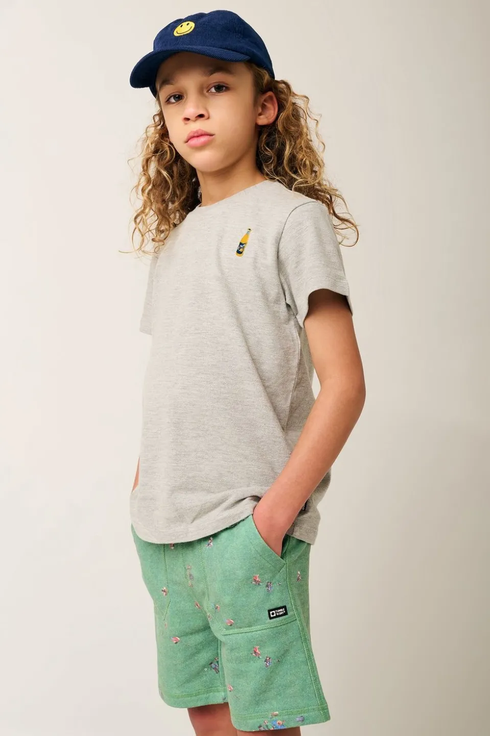 Tumble 'n Dry Pet Corduroy Smiley Cap