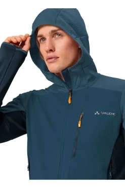 Vaude Fleece Men'S Monviso Hooded Grid