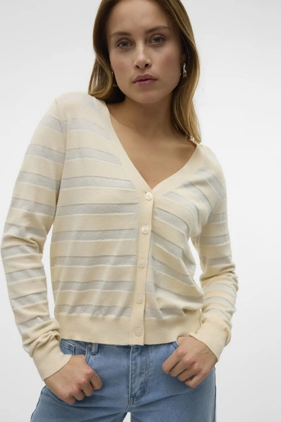 Vero Moda Cardigan Happyshine Stripe
