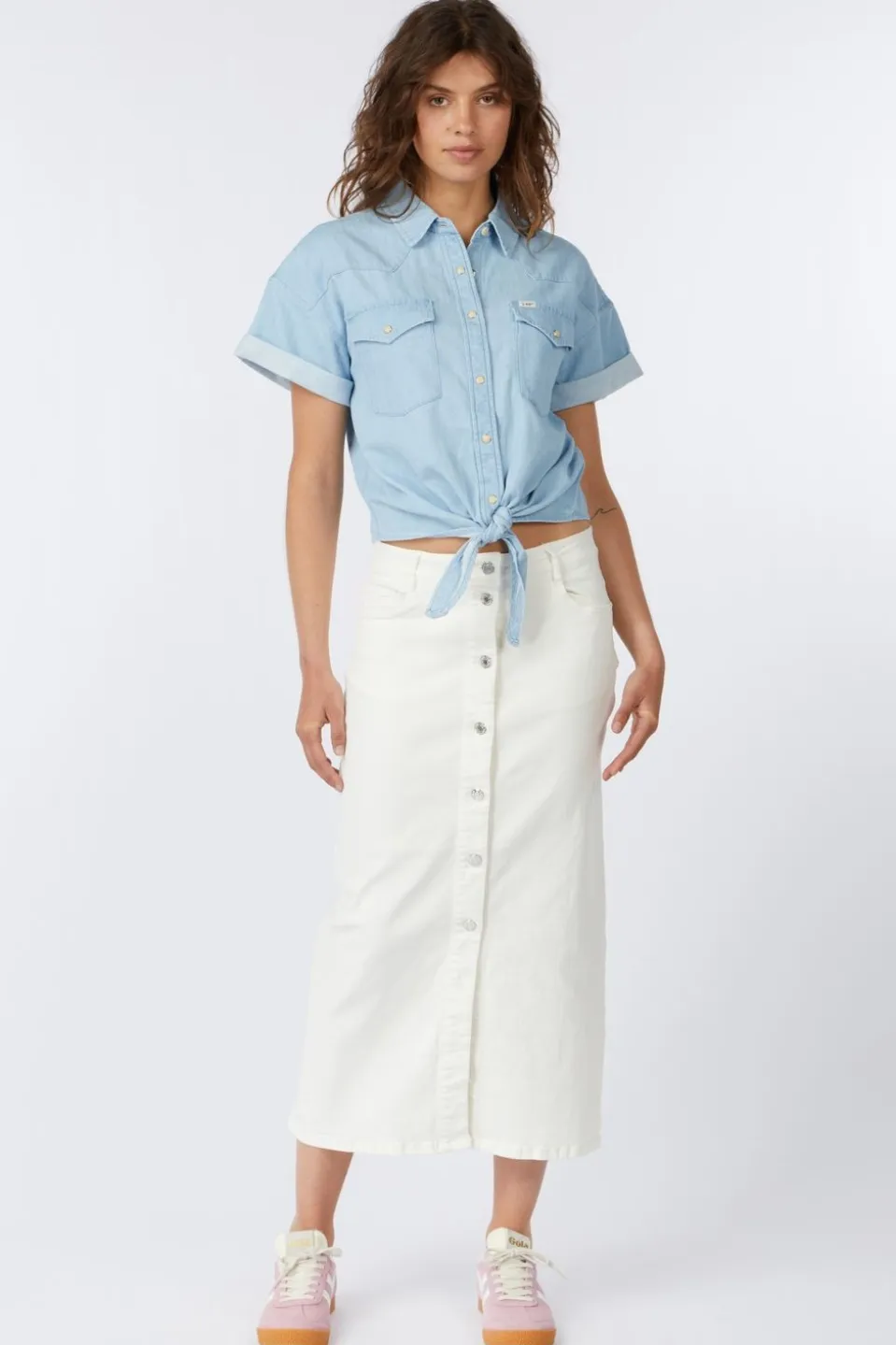 Vero Moda Rok Wild Alvida Button Hr Clr