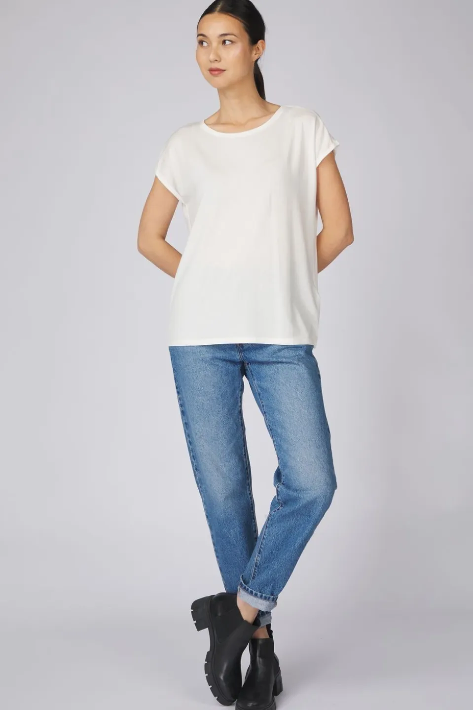 Vero Moda T-Shirt ava Plainjrs