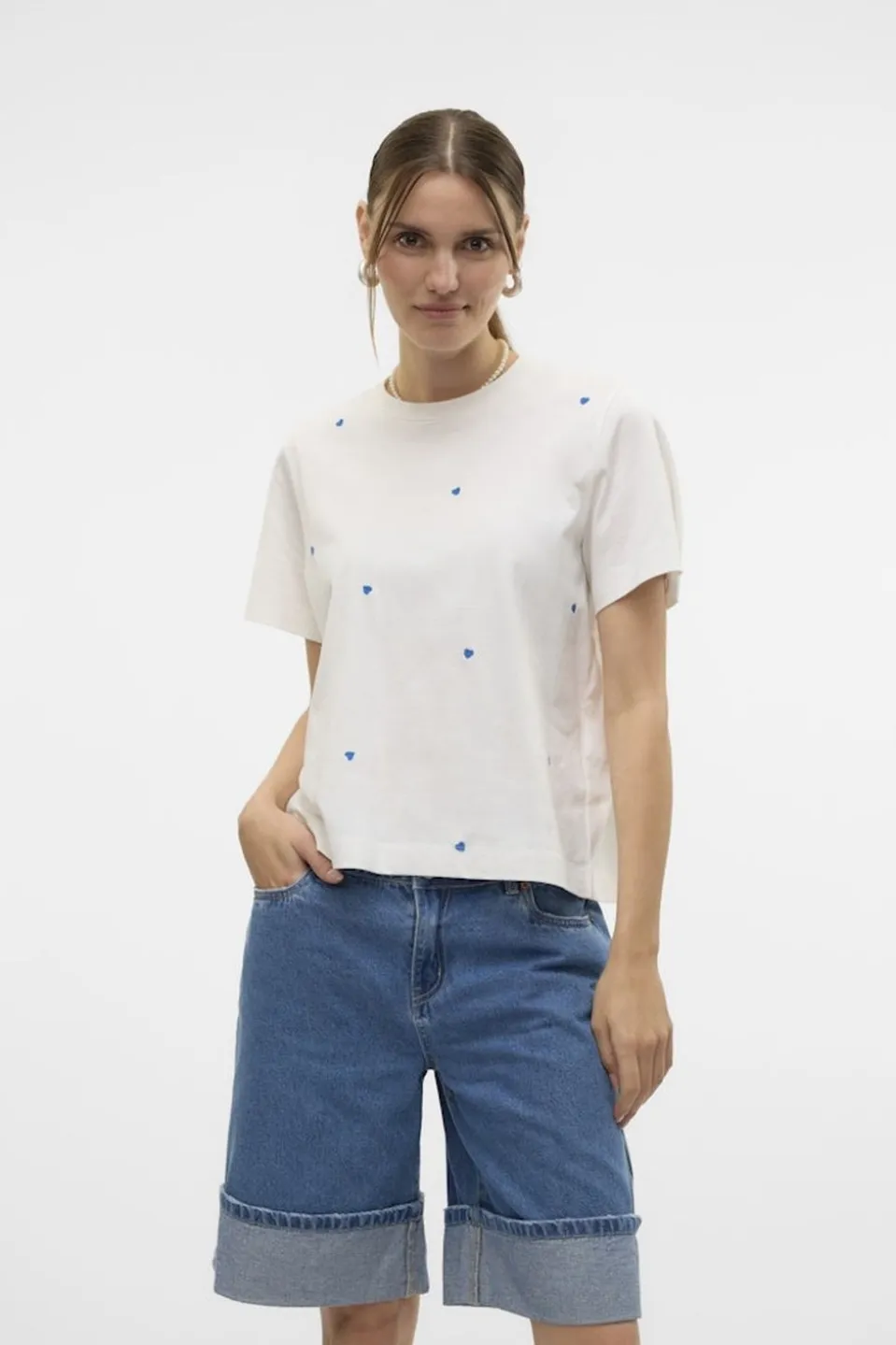 Vero Moda T-Shirt Solvei Mette Spe