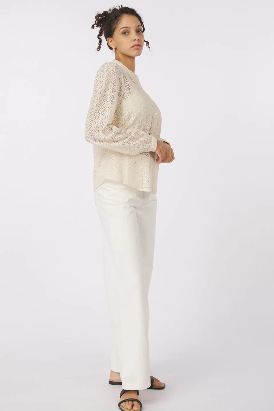 Vila Hemd Chikka Lace-
