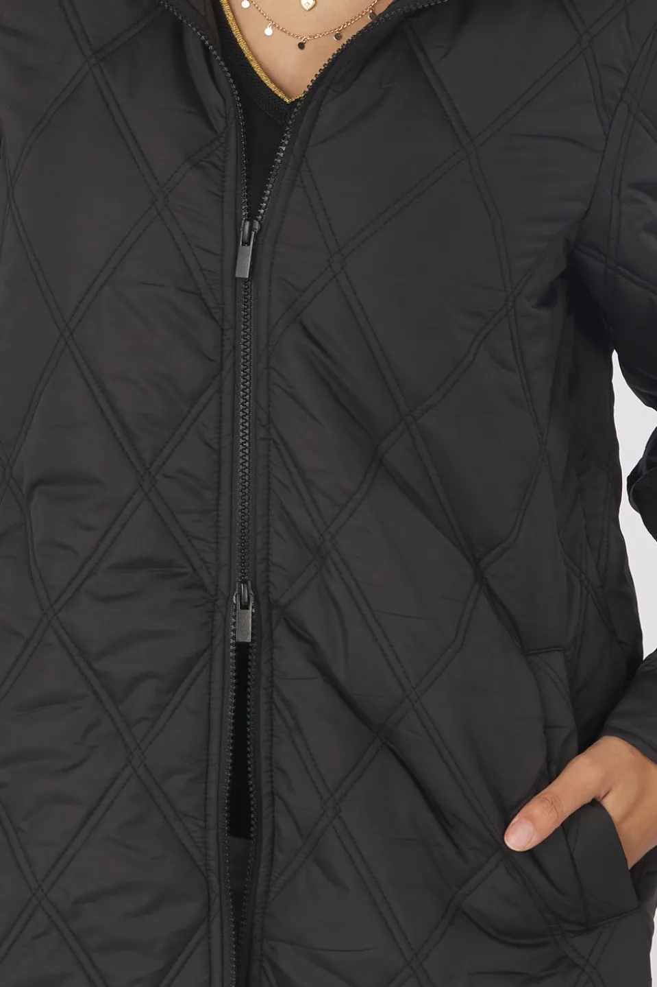 Vila Jas Quilla Hooded Coat