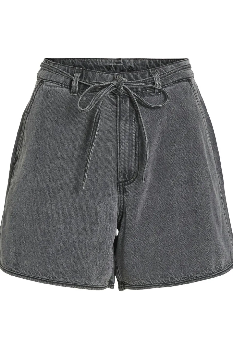 Vila Short Kiki Belt Denim