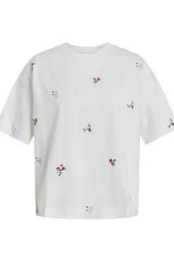 Vila T-Shirt Monie Flower Emb