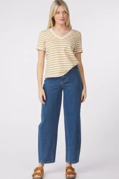 Vila T-Shirt Stribena