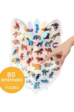 WOODEN CITY Speelgoed Puzzle Mystic Fox 250/40