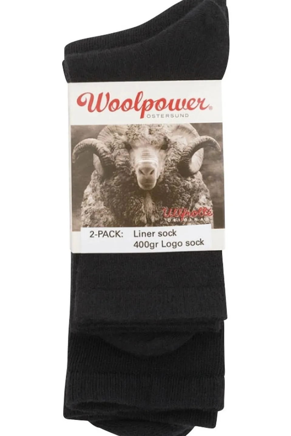 Woolpower Sokken 2-Pack Sock Liner And Logo 400