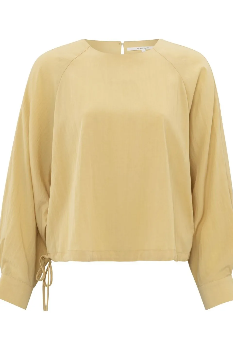 Yaya Blouse Raglan With Drawcord