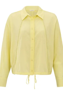 Yaya Hemd Batwing Blouse With Edges