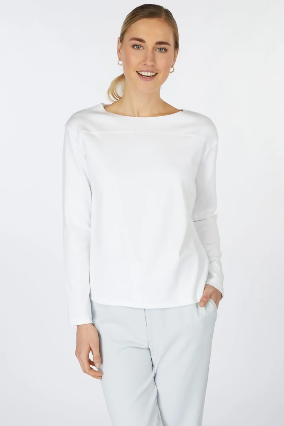 Yaya T-Shirt Long Sleeve With Seam